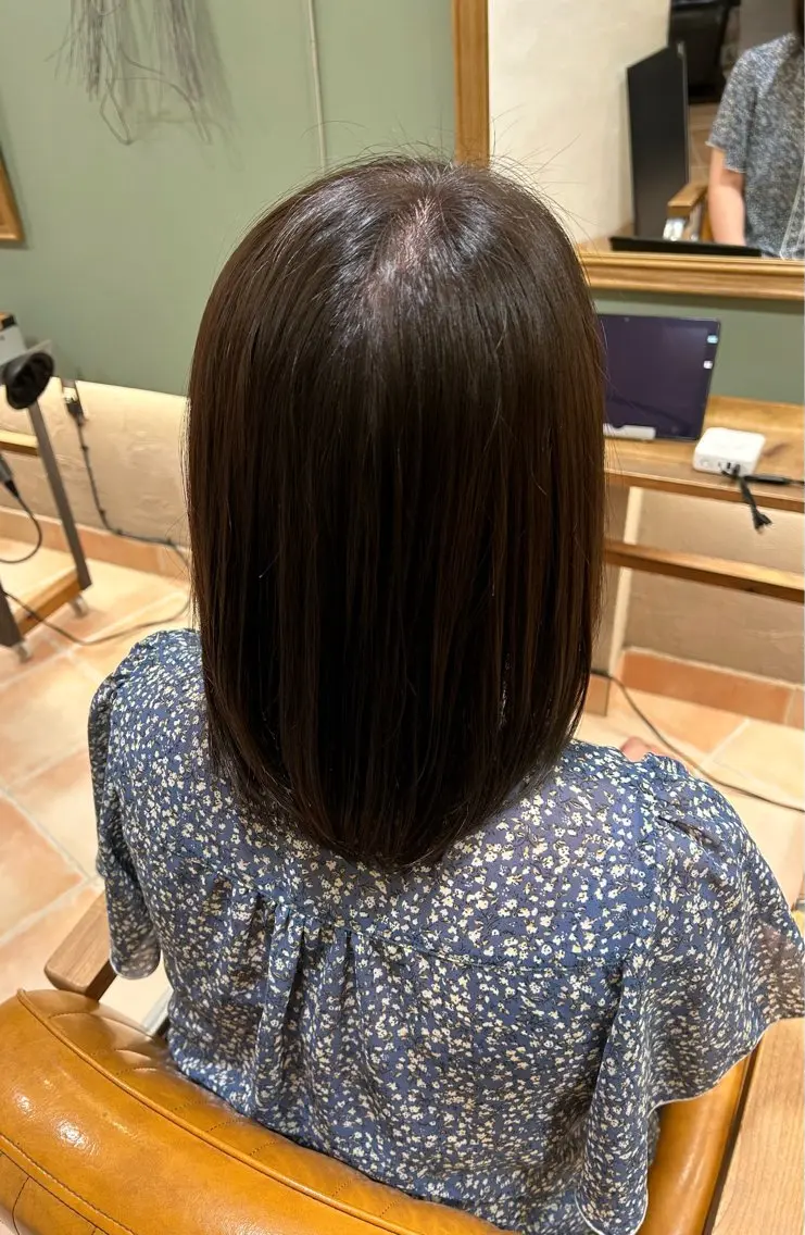 カラー ヘアカラー 七彩 ななせのヘアスタイル