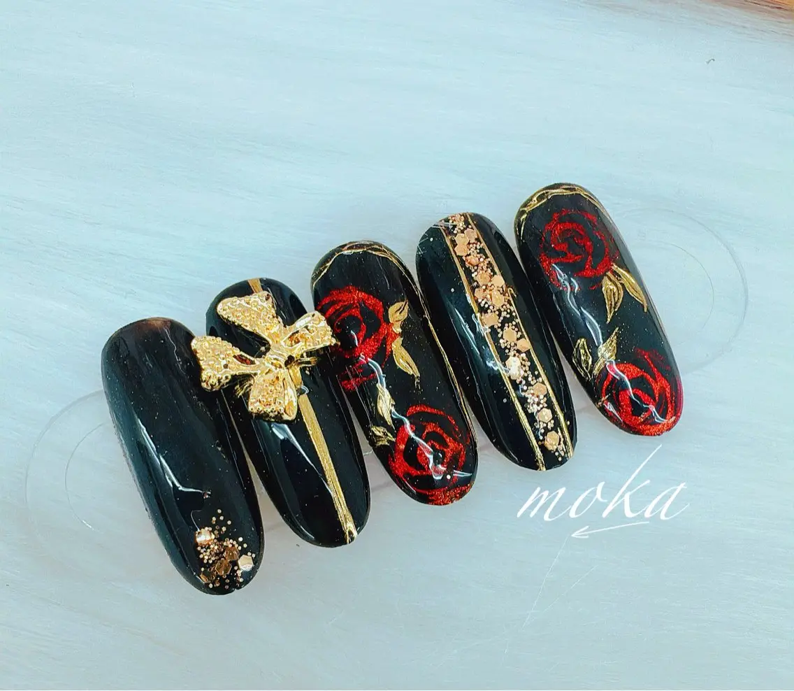 ネイル ハンドネイル ハンドケア 胡蝶蘭レディースサロ ンNailMOKAのネイルデザイン