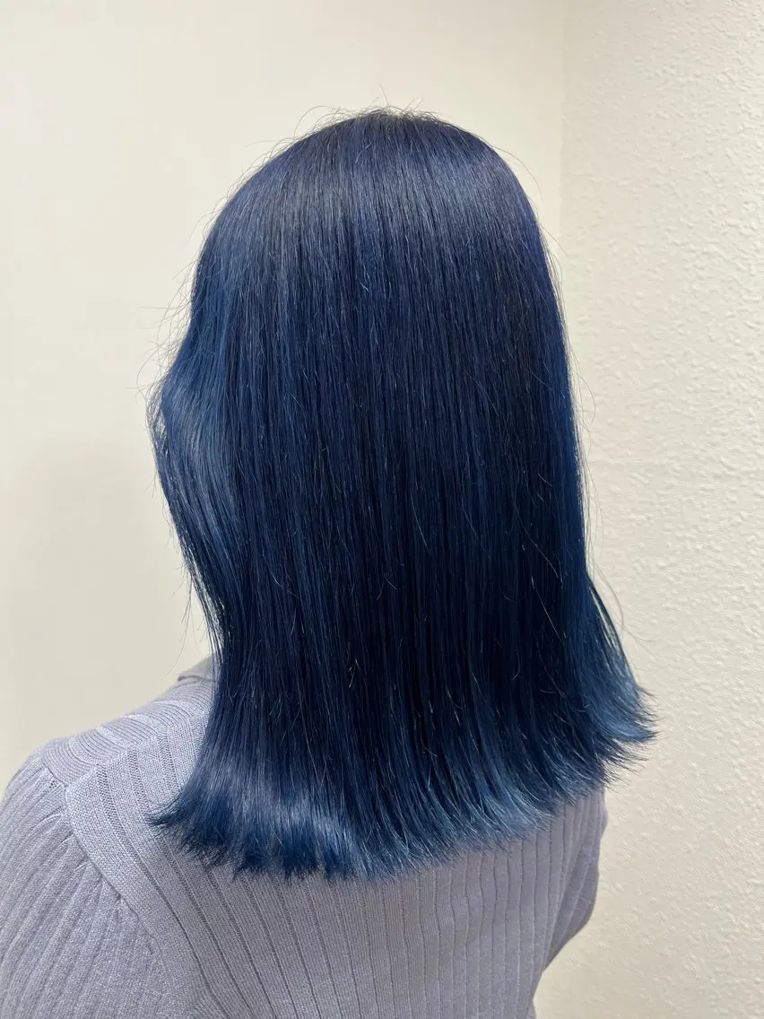 ミディアム カラー 透明感カラー 杉原 駿亮のヘアスタイル