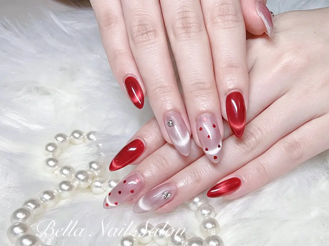 ネイル ハンドネイル Bella Nail Salonパラジェルのネイルデザイン