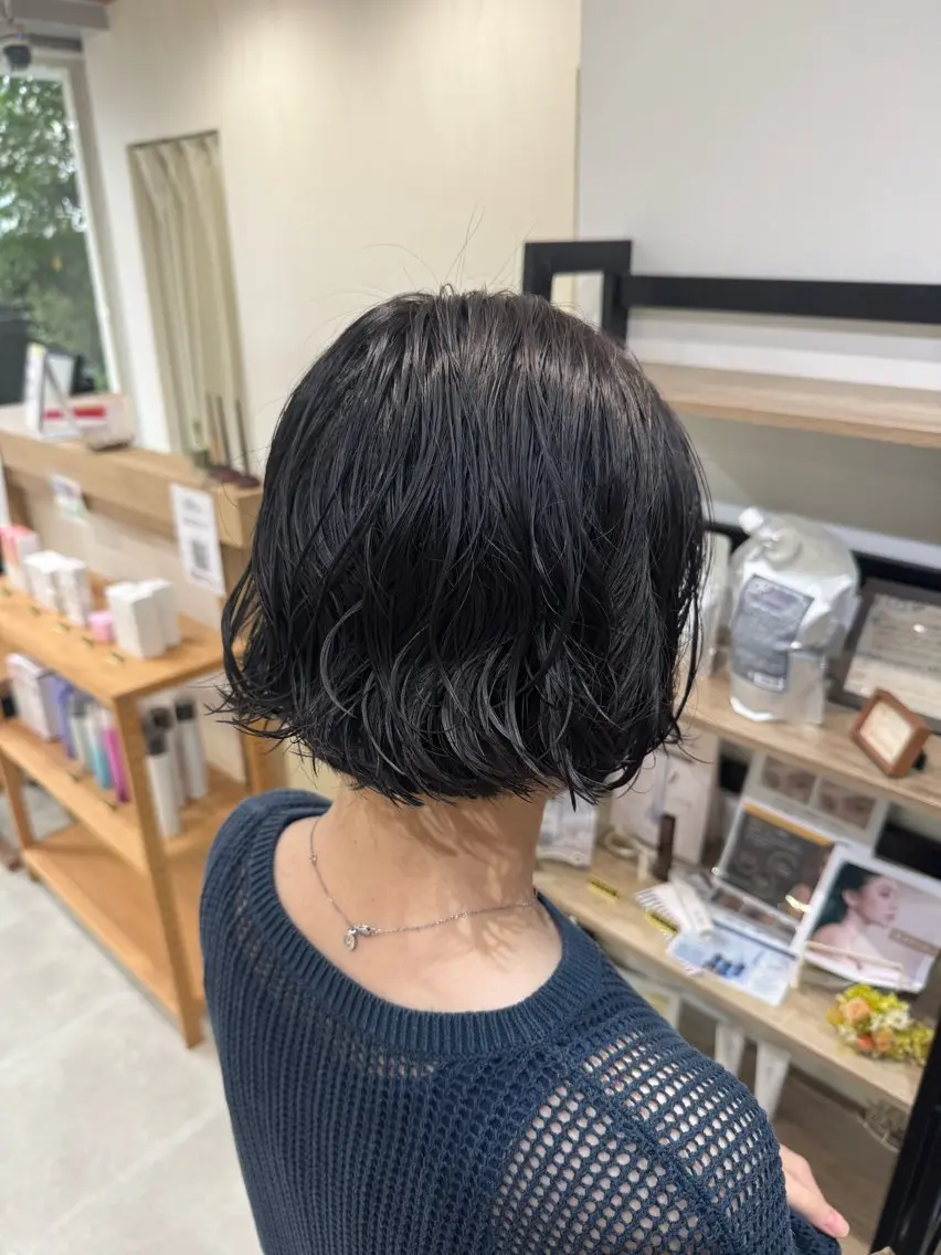 ショート カラー カット ヘアカラー 藤田 紋芽 / 艶髪透明感カラーのヘアスタイル