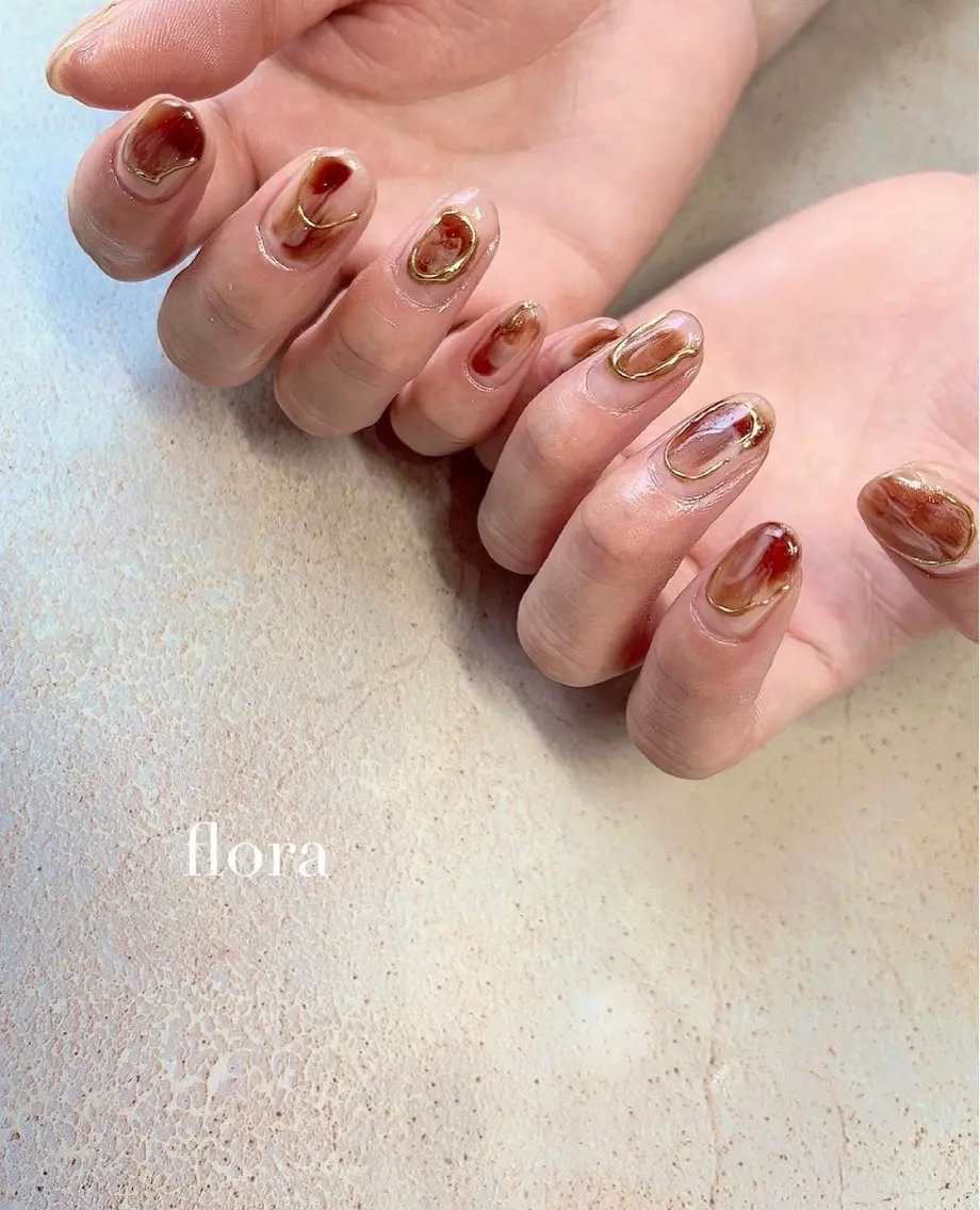 ネイル flora nailのネイルデザイン