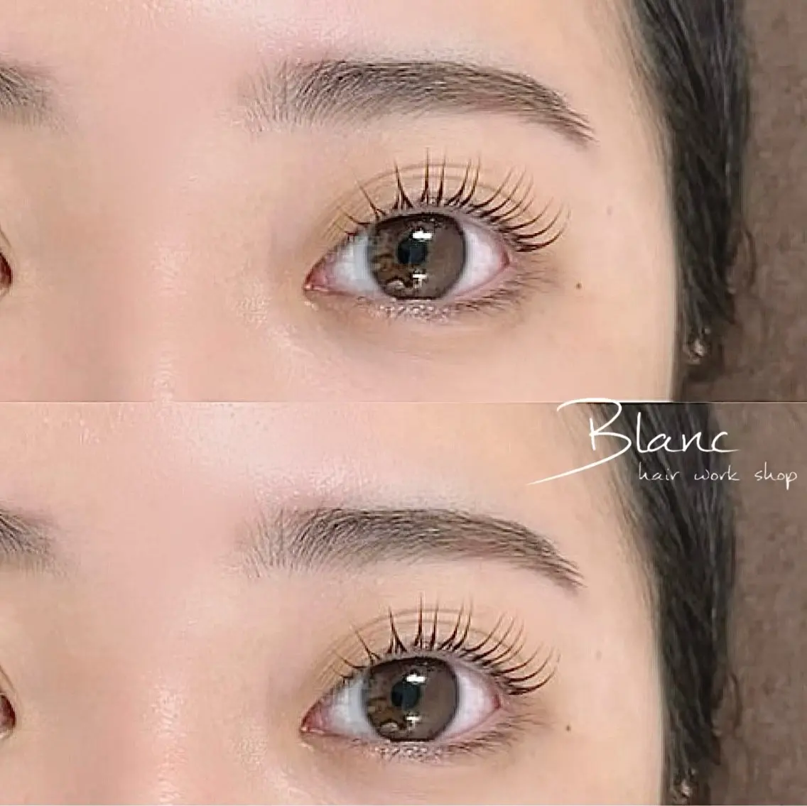 マツエク・マツパ パリジェンヌラッシュリフト Blanc梅田茶屋町 【まつげパーマ・眉】のマツエク・マツパデザイン