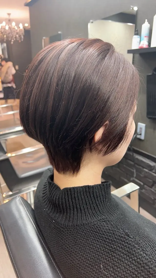 ショート ショートヘア Hair salon Liebe YUTAのヘアスタイル