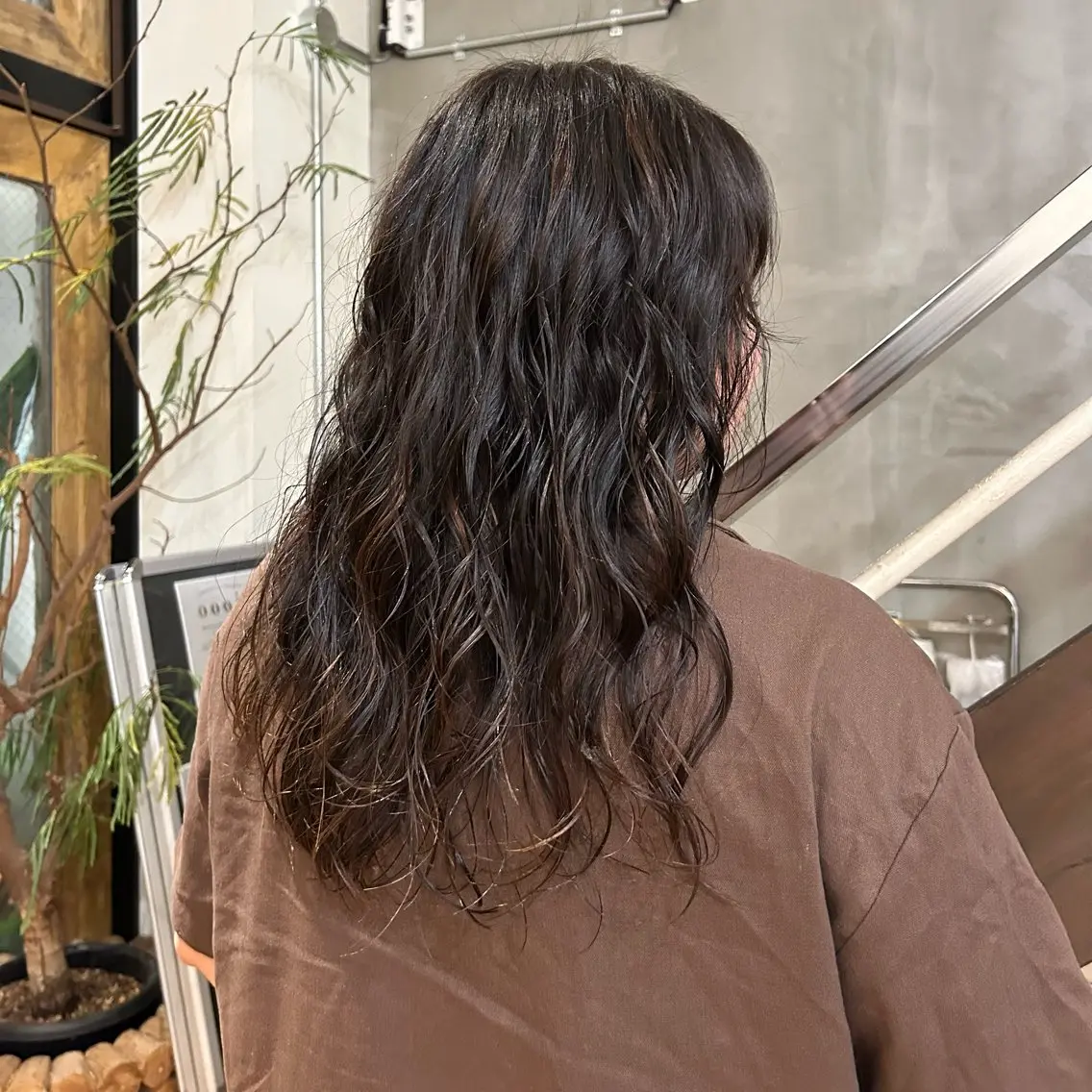 セミロング パーマ ボブ　ショート🌟 きだに りののヘアスタイル
