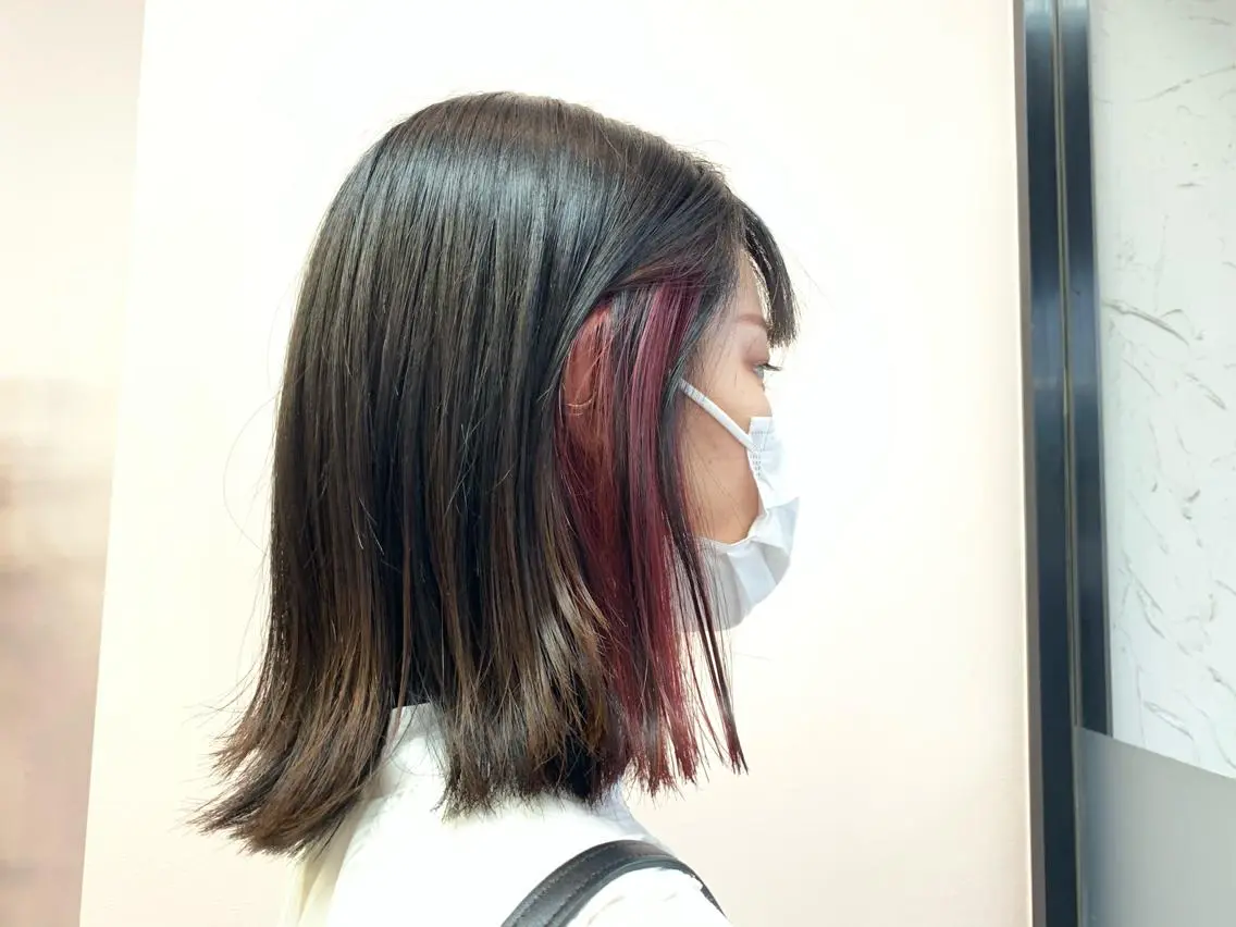 セミロング 大林 千尋のヘアスタイル