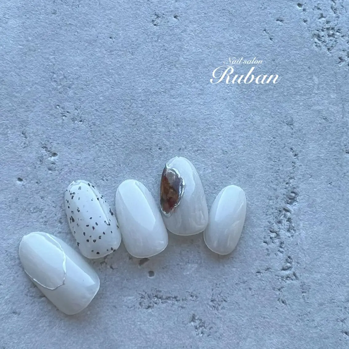 ネイル ニュアンスネイル Nail salon Rubanのネイルデザイン