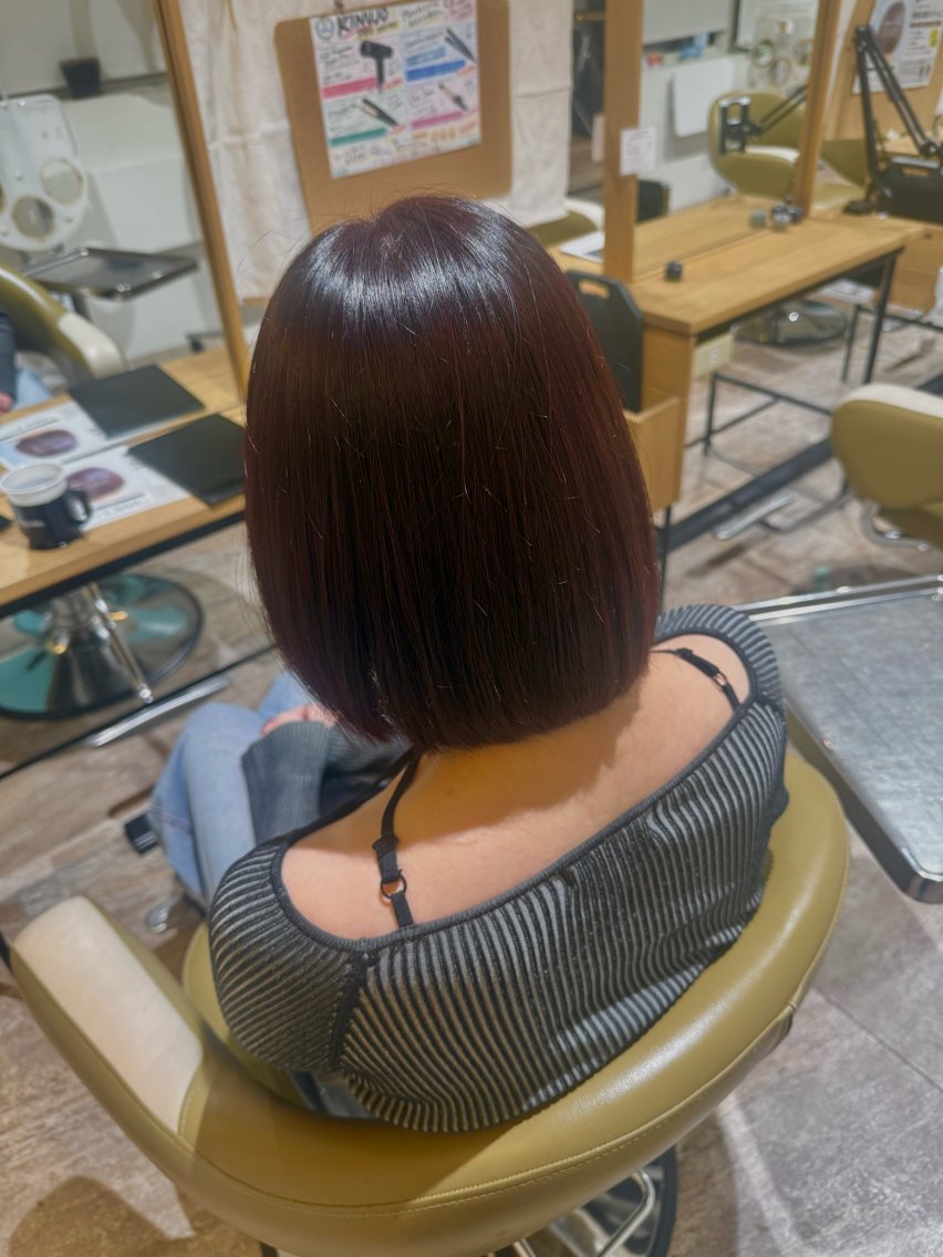 ショート ヘアカラー @RICH Riri ୨୧のヘアスタイル