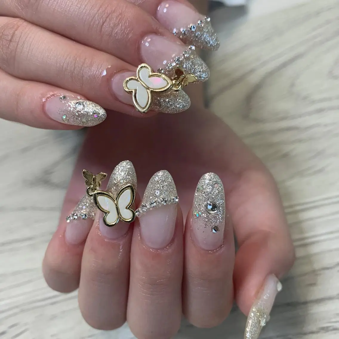 ネイル アートネイル 持ち込み スカルプネイル シンプルネイル ハンドネイル フットネイル Adite nailのネイルデザイン