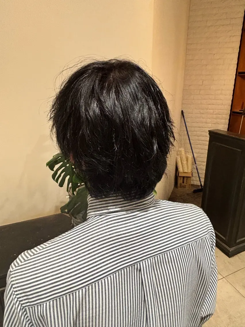 グレイカラー(白髪染め)6050円→2200円※ブリーチ不可の写真