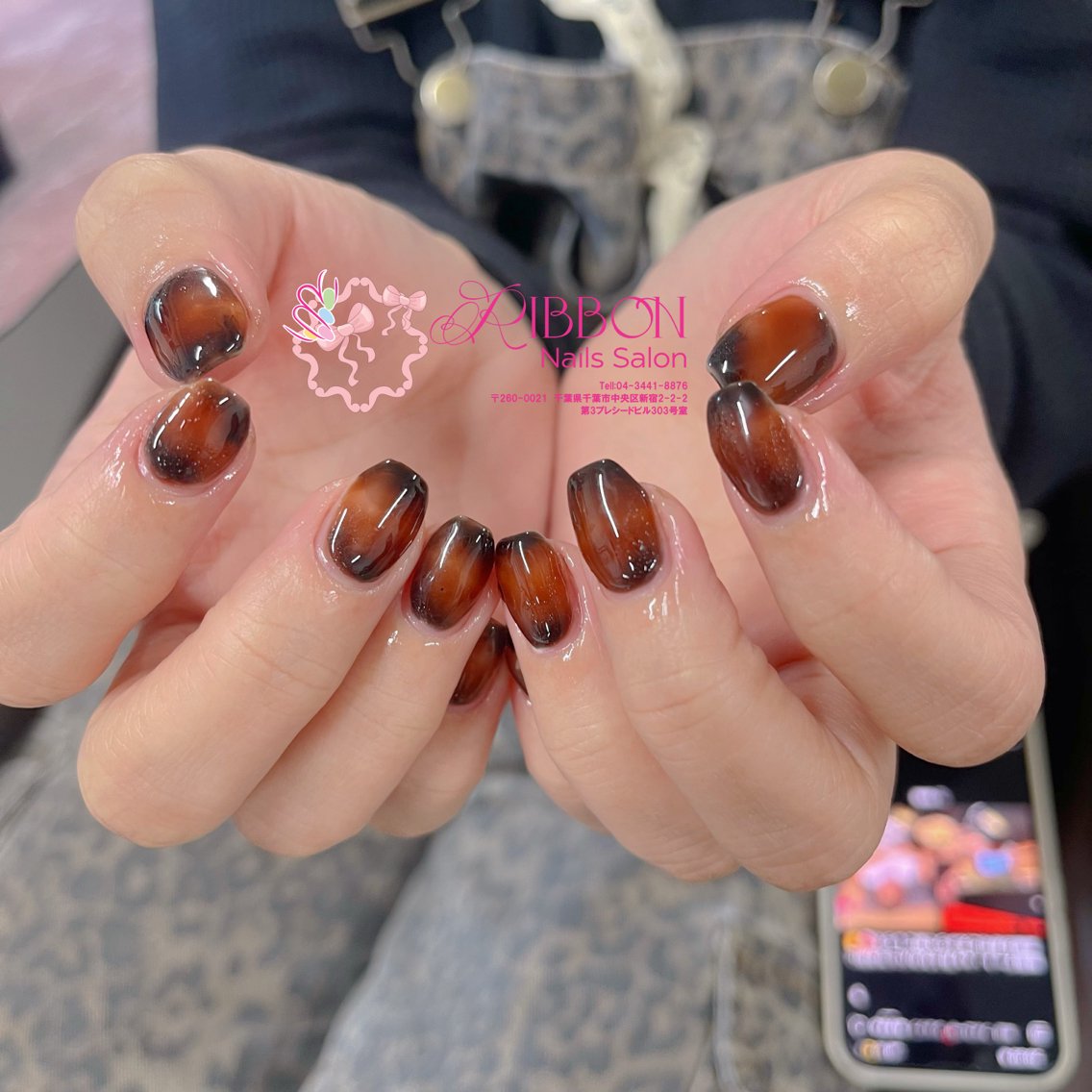 ネイル フットネイル フレンチネイル ジェルネイル 韓国ネイル マグネットネイル ハンドネイル Ribbonnail salonのネイルデザイン