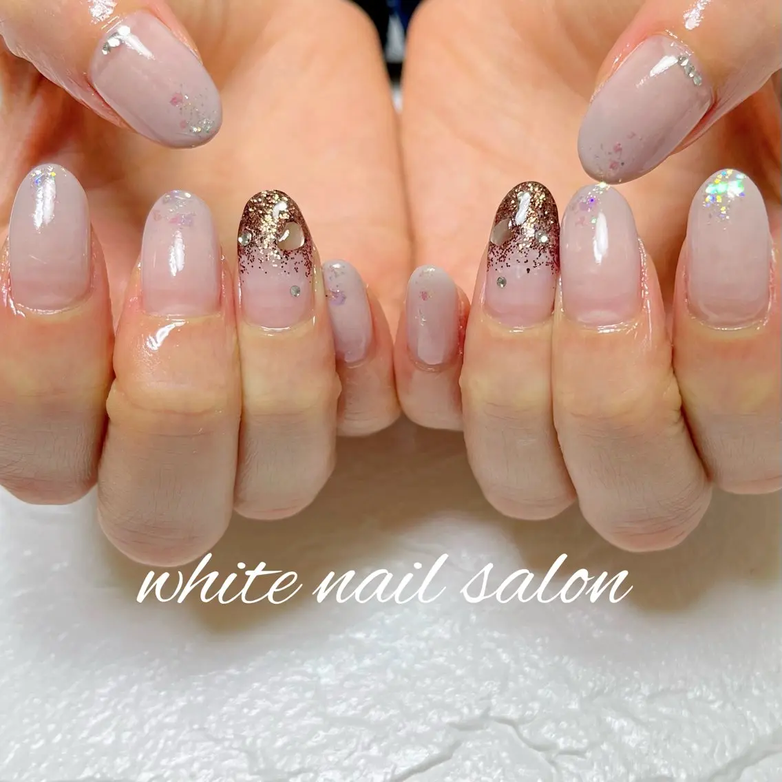 ネイル ハンドネイル white nail salonのネイルデザイン
