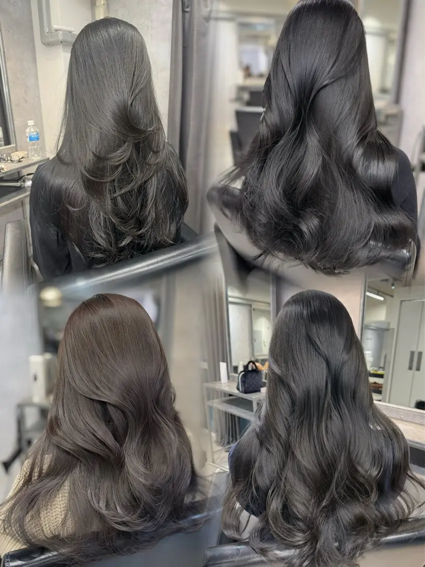 ロング 透明感カラー🇰🇷 レイヤー✨桑原　研太のヘアスタイル