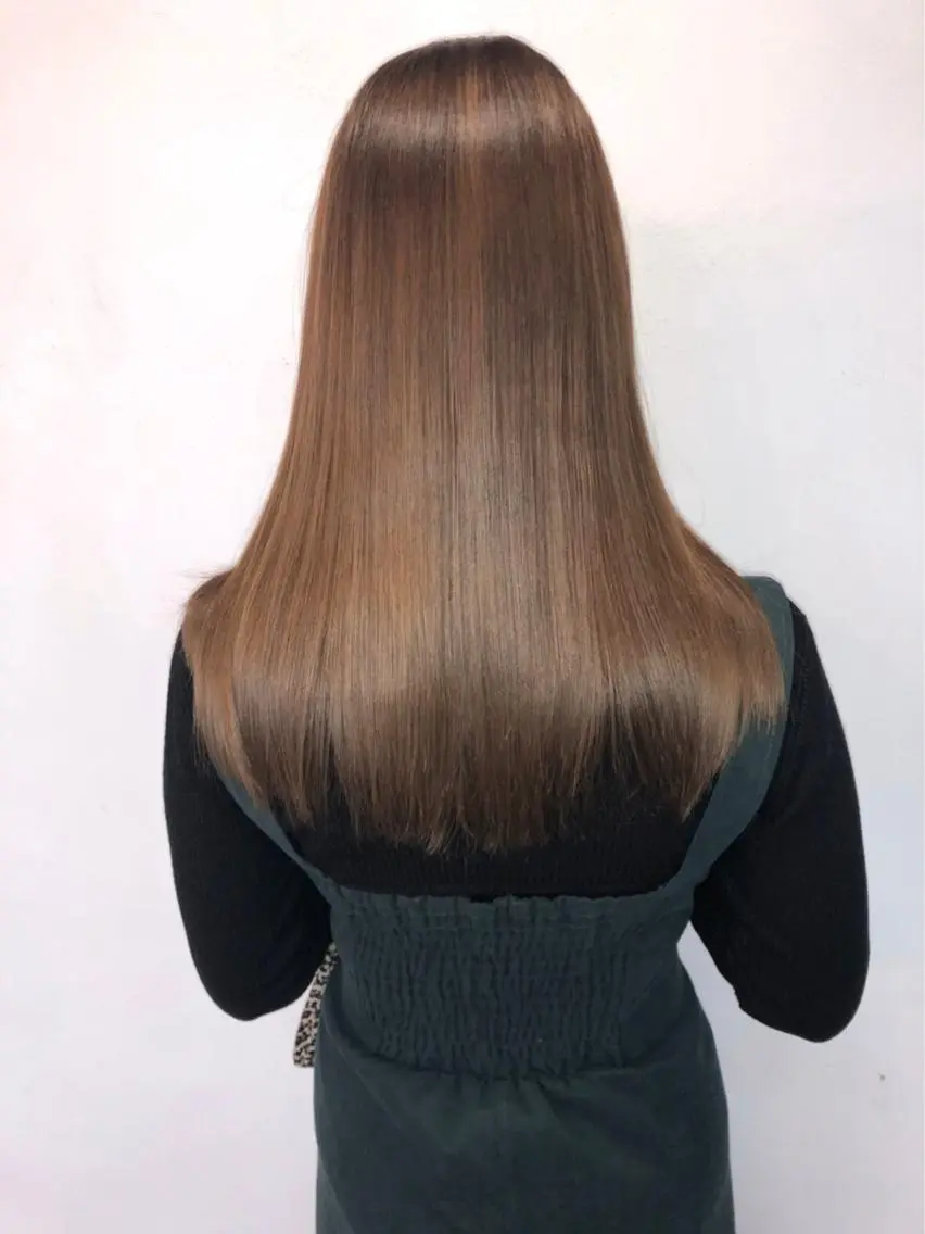 【縮毛矯正】美髪エステ(根本5cm)+2stepトリートメント ✨髪質改善✨の写真