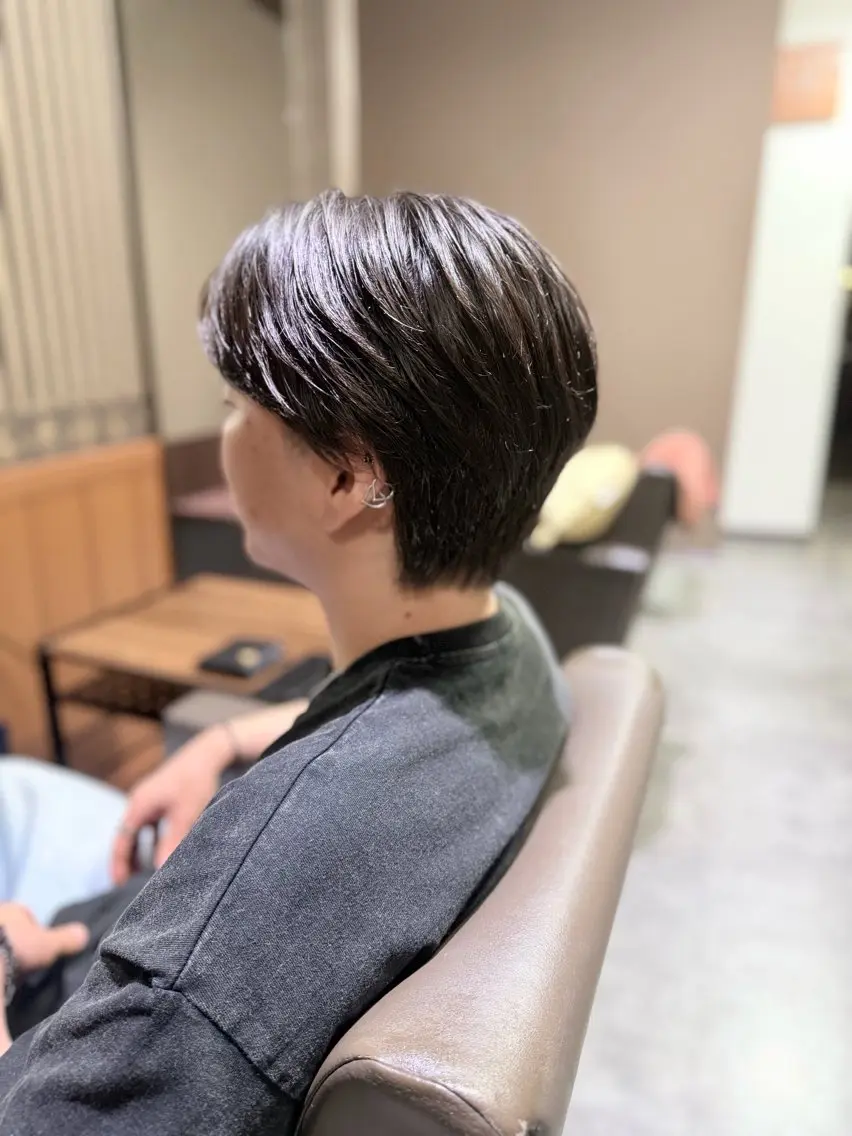 ⑤ 色気スタイル|メンズカット+毛流れパーマの写真