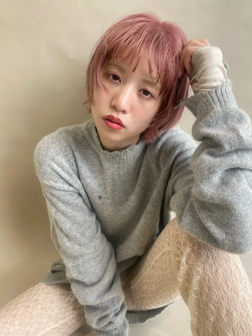ショート 大山 茶子のヘアスタイル