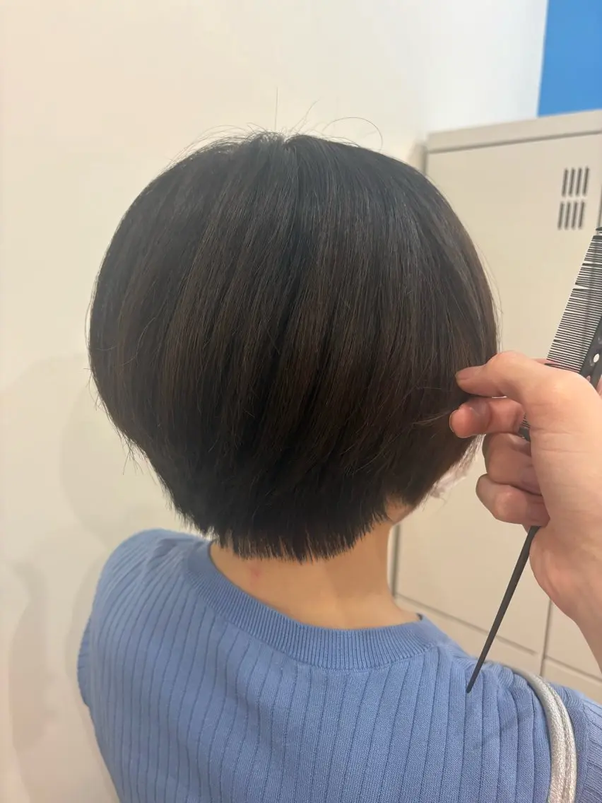 ショート ショートボブ ボブ ショートヘア 松井 悠希のヘアスタイル