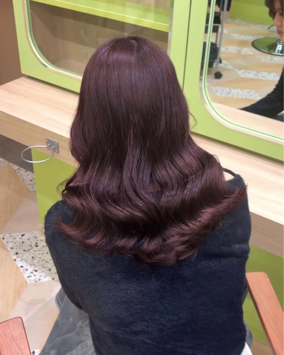 ロング カラー ヘアカラー yuka♡/暖色系/ ブリーチなしWカラーのヘアスタイル