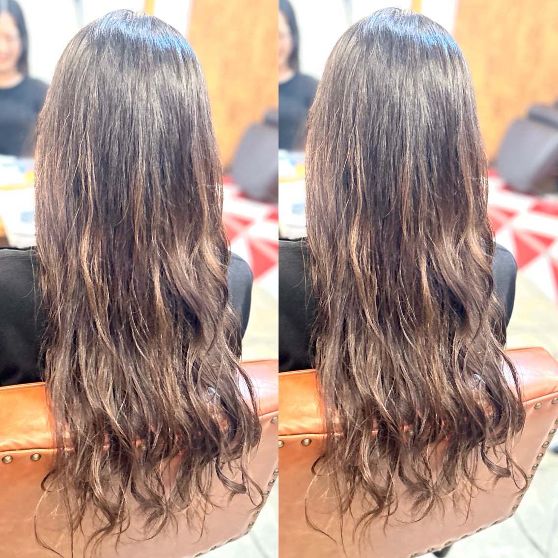 カラー クリヤマ ナナコのヘアスタイル