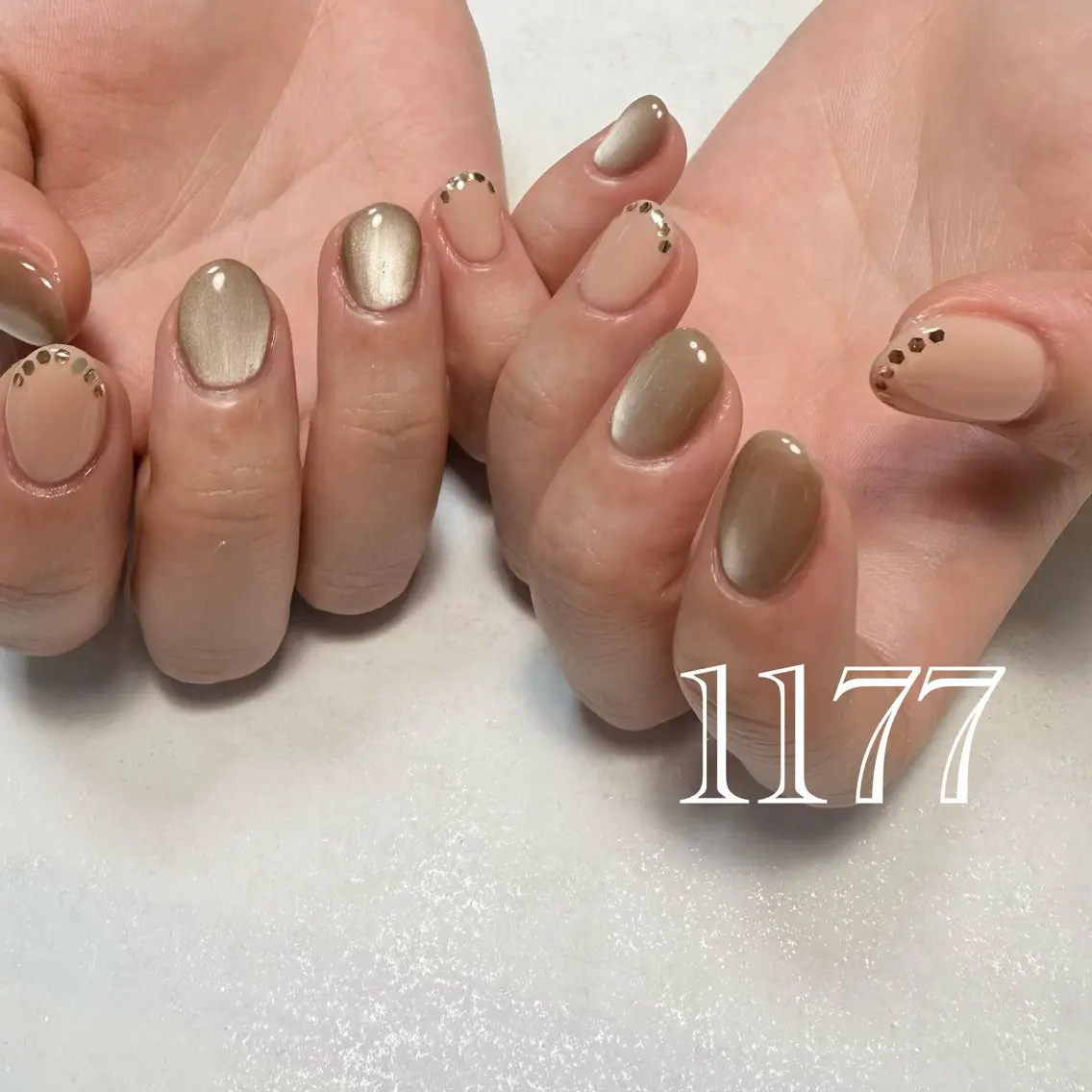 ネイル ハンドネイル nailsalon 1177のネイルデザイン