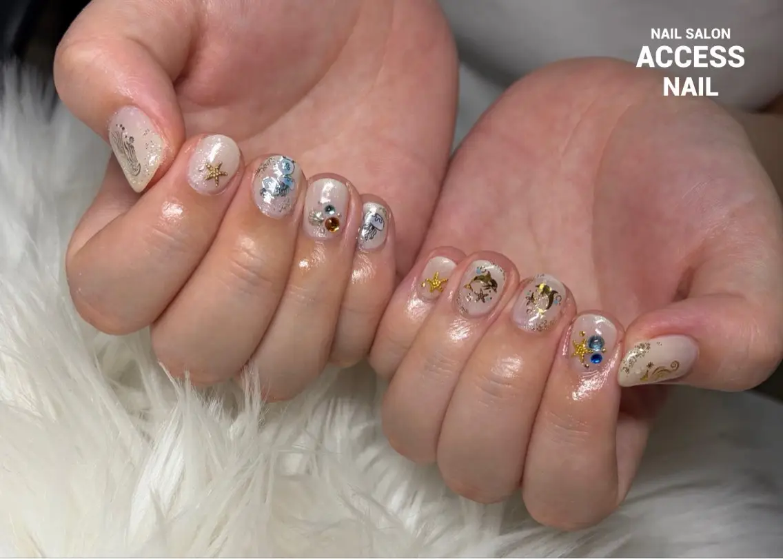 ネイル access nailのネイルデザイン