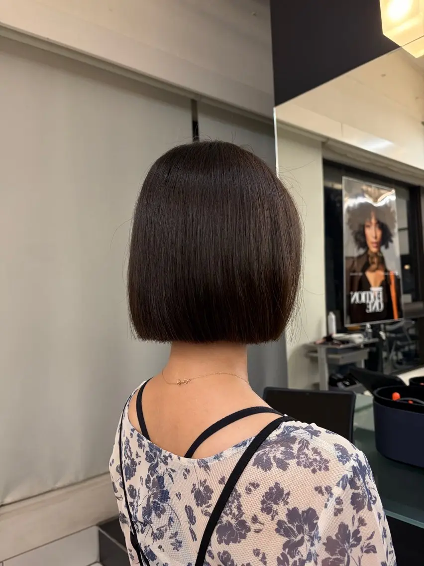 ミディアム カラー 岡本七星/ショート、 メンズカット特化のヘアスタイル