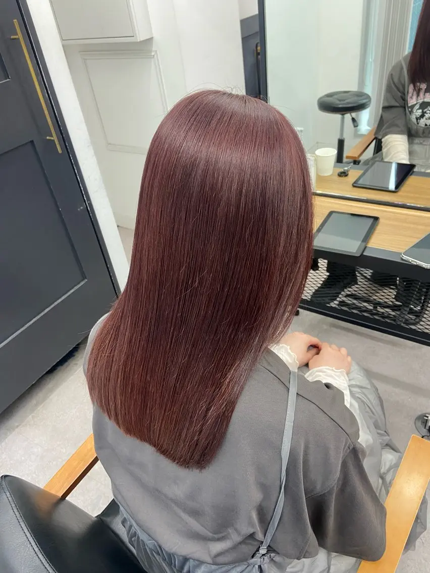 カラー カット ヘアカラー トリートメント ダブルカラー 🌙ｃｈｉｎａｒｉのヘアスタイル