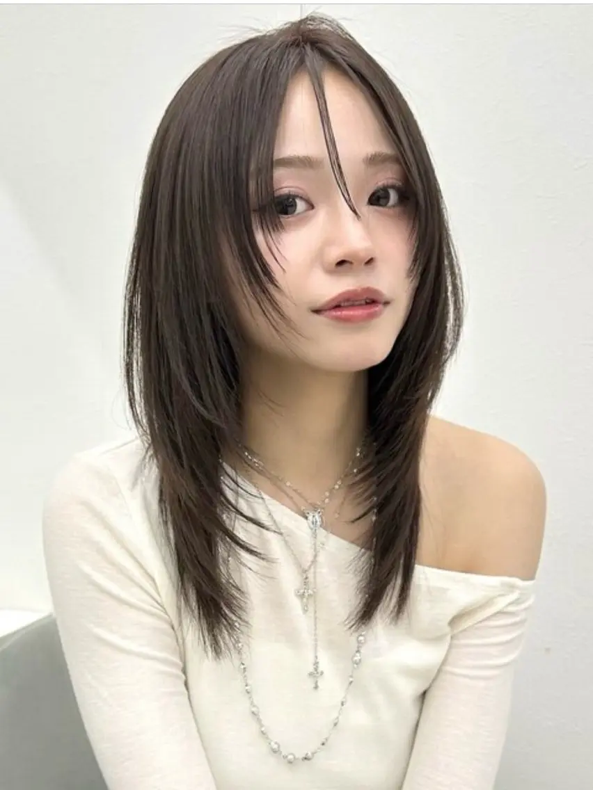 セミロング 声優オタク美容師🎀 𝑹𝑰𝑵𝑶𝑵のヘアスタイル