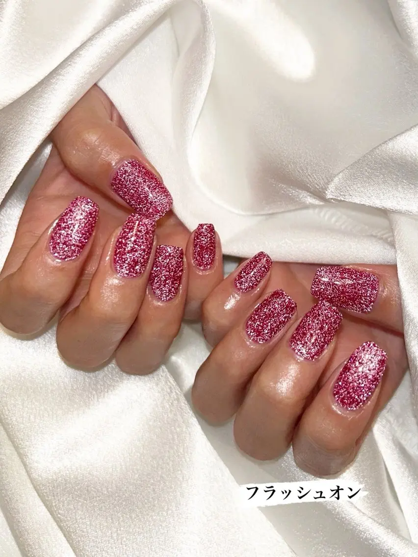 ネイル フラッシュネイル nail salon BrooChillのネイルデザイン