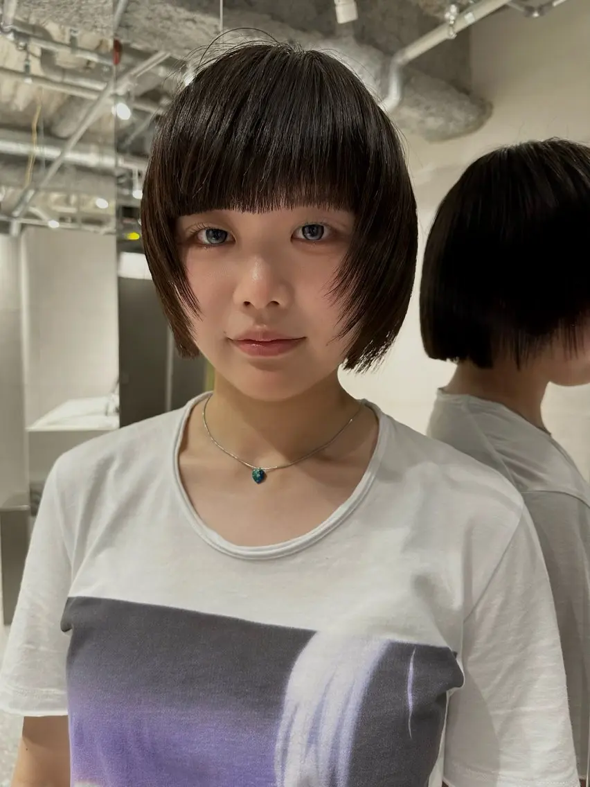 ショート カラー 似合わせ特化美容師 梅田/KOUTAのヘアスタイル
