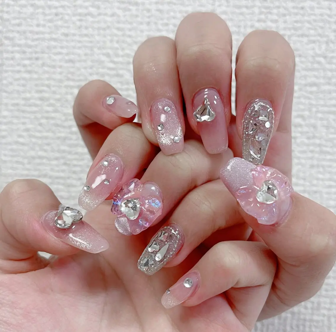 ネイル ハンドネイル 🎀ネイルサロン エクラYUI🎀のネイルデザイン