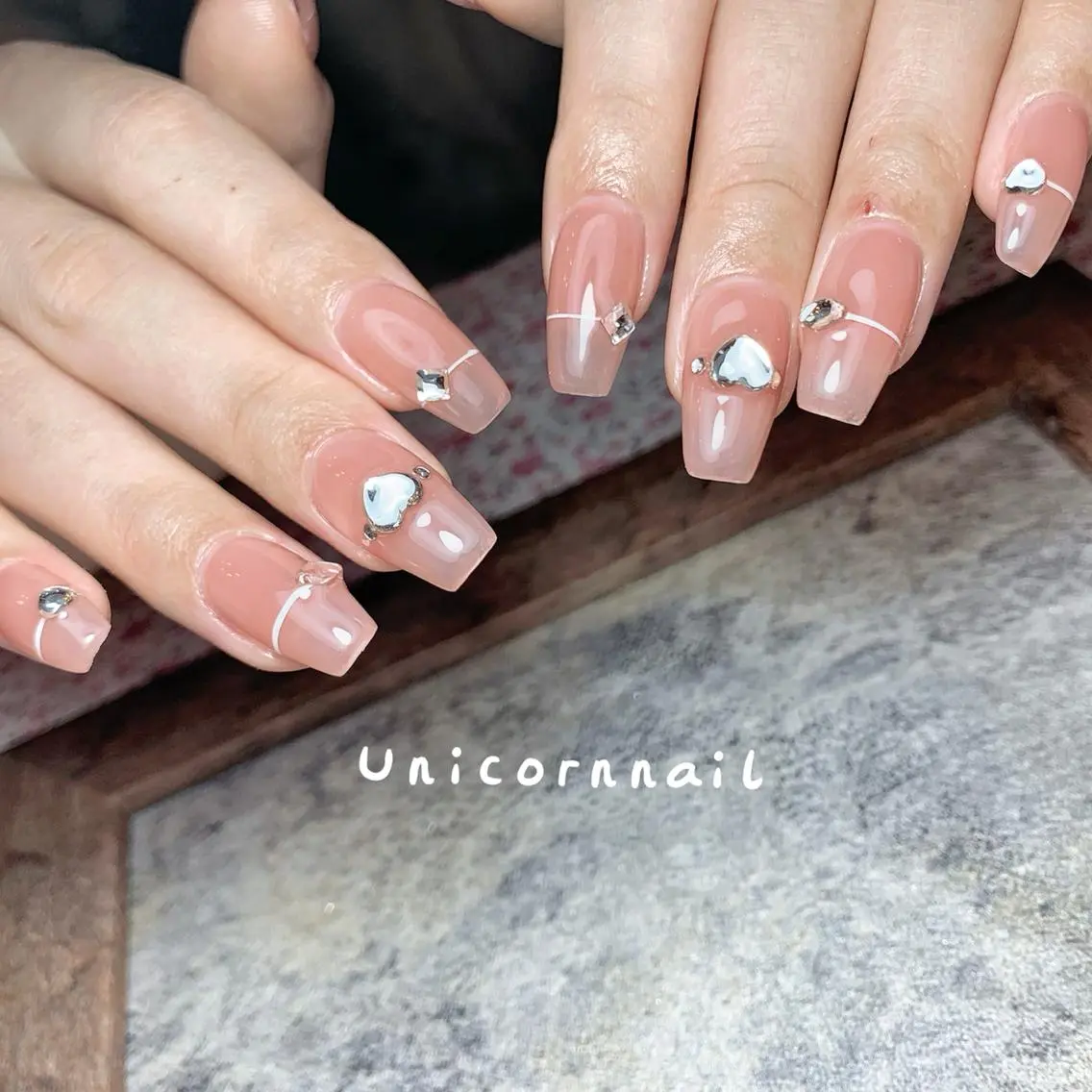 ネイル スカルプネイル Unicorn Nail 矢場町店のネイルデザイン
