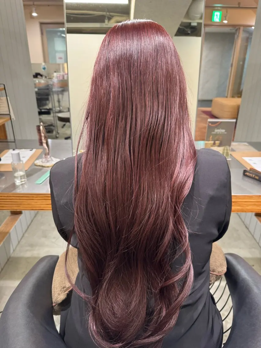 ロング カラー ヘアカラー ROSTAR セイゴのヘアスタイル
