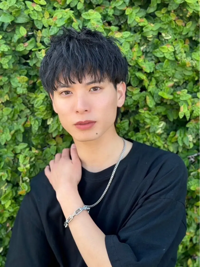 【緩めパーマでナチュラル爽やか☆】メンズカット+ニュアンスパーマ¥11700の写真