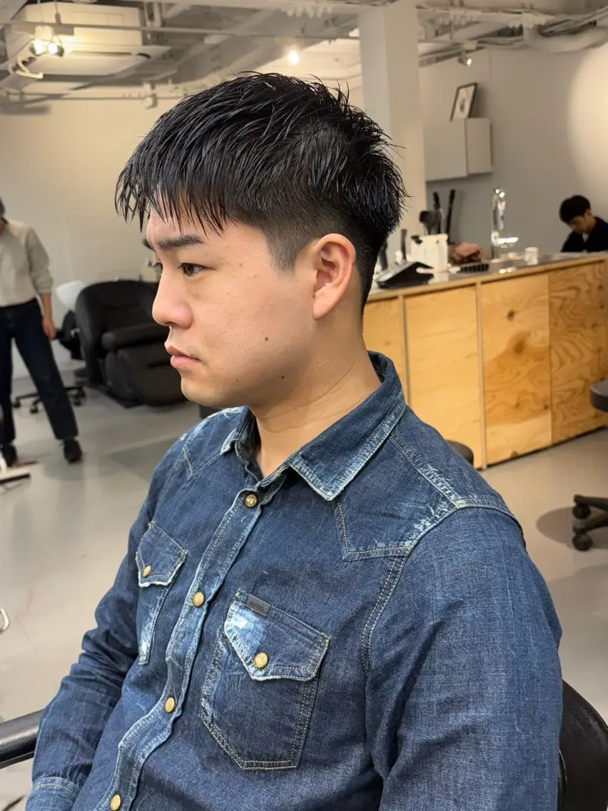ショート メンズ カット 村田 りょうやのヘアスタイル