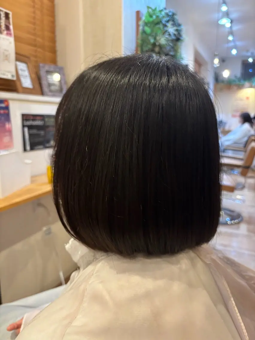 ミディアム ボブ 小笹 叶愛のヘアスタイル