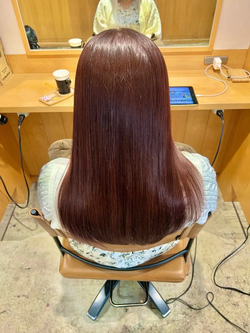 セミロング 髪質改善 トリートメント ✨艶髪✨ 透明感カラー Rinのヘアスタイル