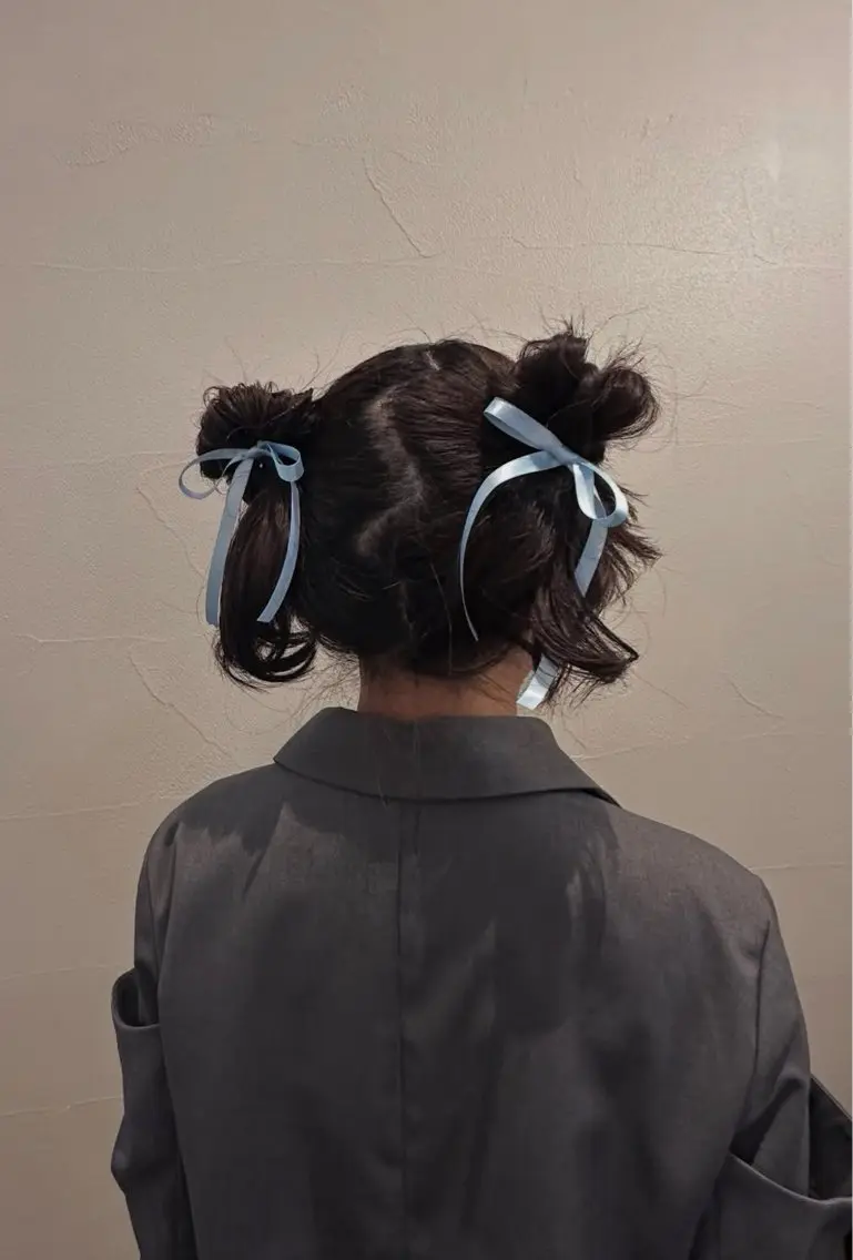 ヘアアレンジ お団子ヘア ヘアセット 須山 和香のヘアスタイル