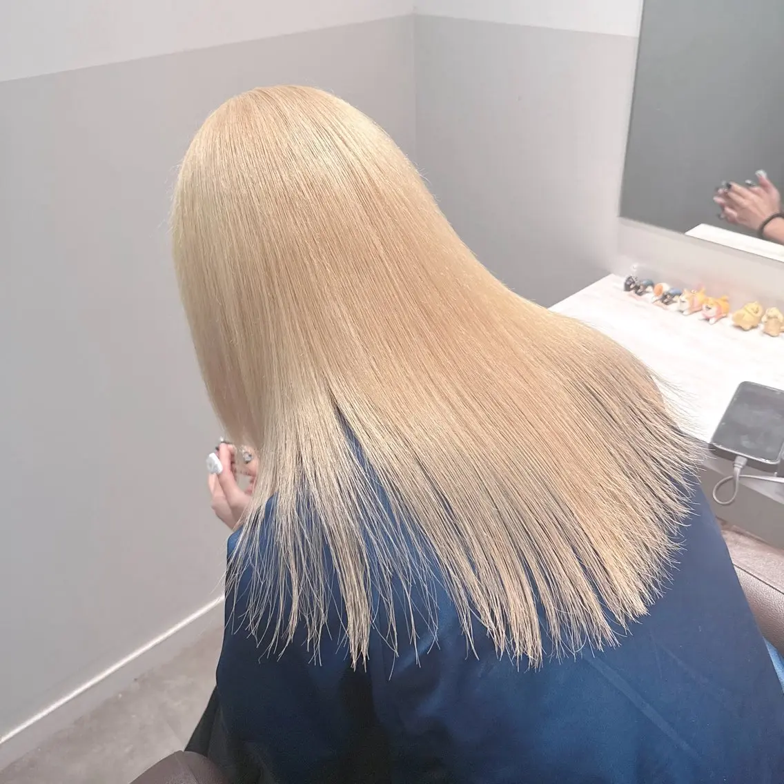 ロング カラー ヘアアレンジ メンズ ヘアカラー トリートメント ブリーチの髪様 MASATOのヘアスタイル