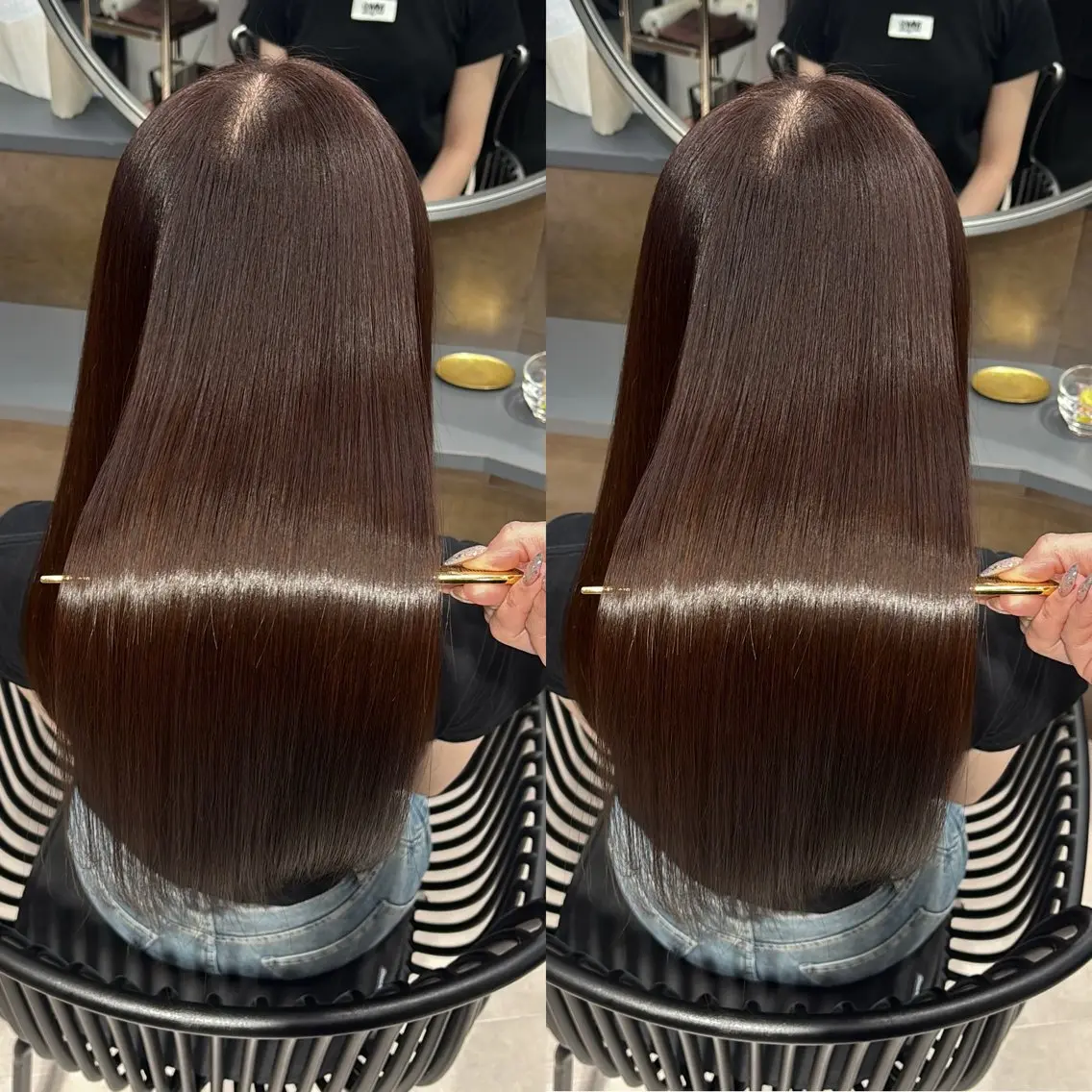 ロング 今話題の艶髪矯正 美艶カラー/FUKAのヘアスタイル