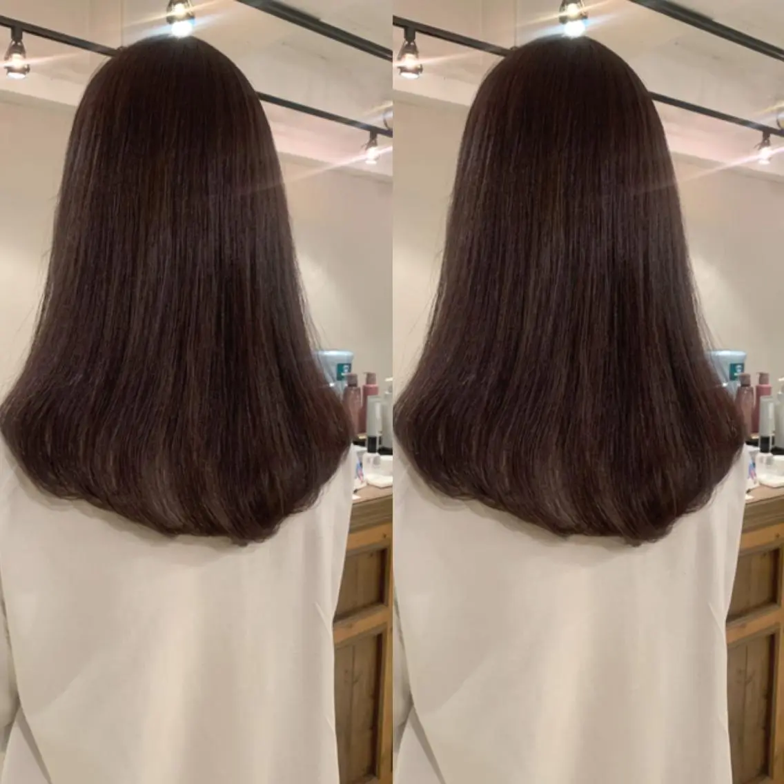 ロング カラー カット ヘアカラー トリートメント 透明感カラー✂︎ /縮毛矯正/YUKAのヘアスタイル