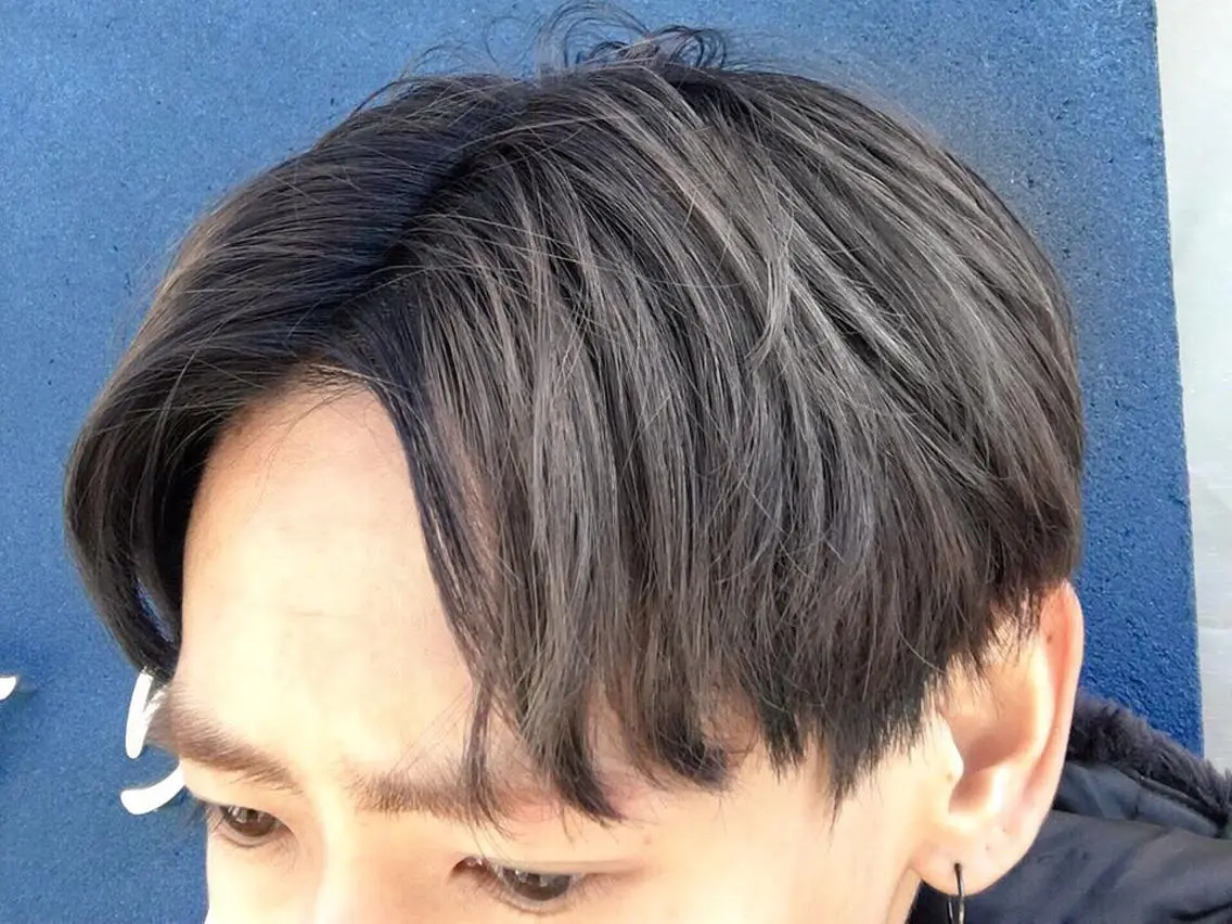 カラー メンズ 透明感カラー SUZUKI KEISUKEのヘアスタイル