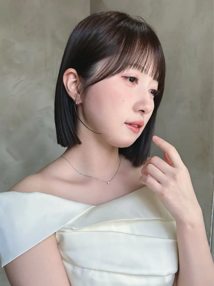 ショート カラー flag hair レイナのヘアスタイル