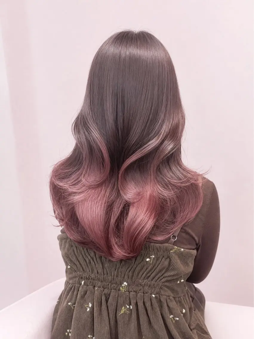 カラー ヘアカラー Azu🩰/アレンジ /透明感カラー🎀/のヘアスタイル