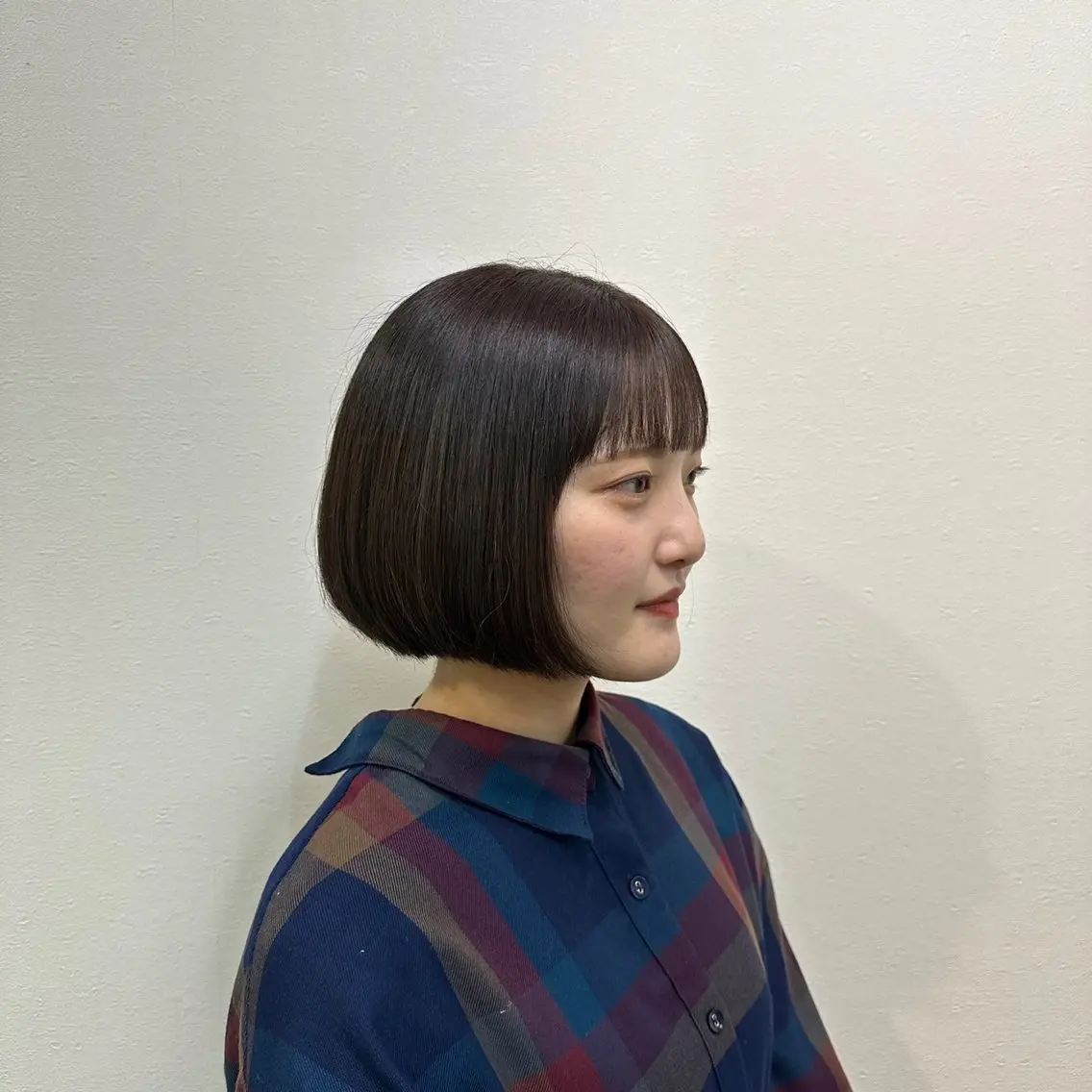 ショート ボブ 柳生 美穂のヘアスタイル