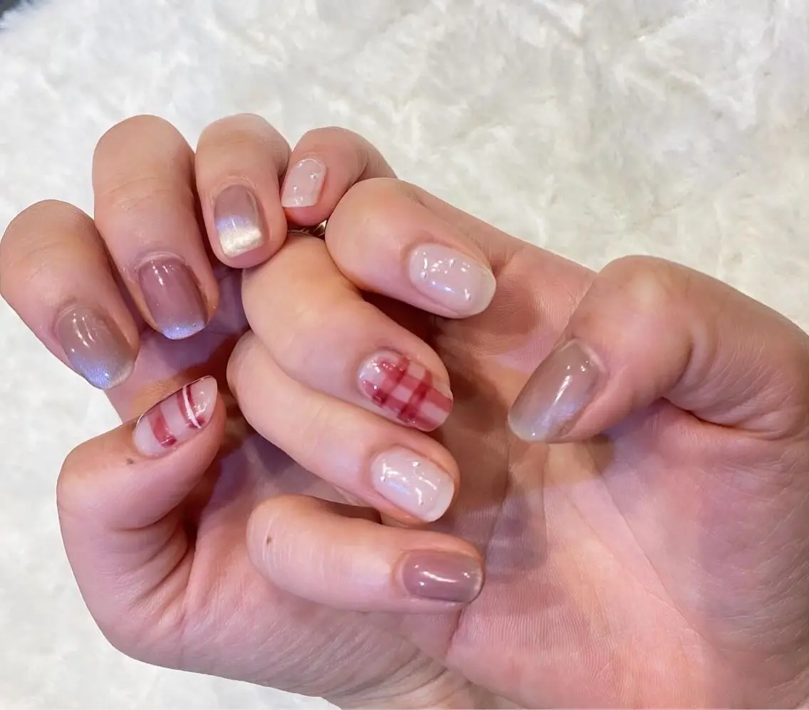 ネイル 持ち込み ハンドネイル Eclat. Nailのネイルデザイン