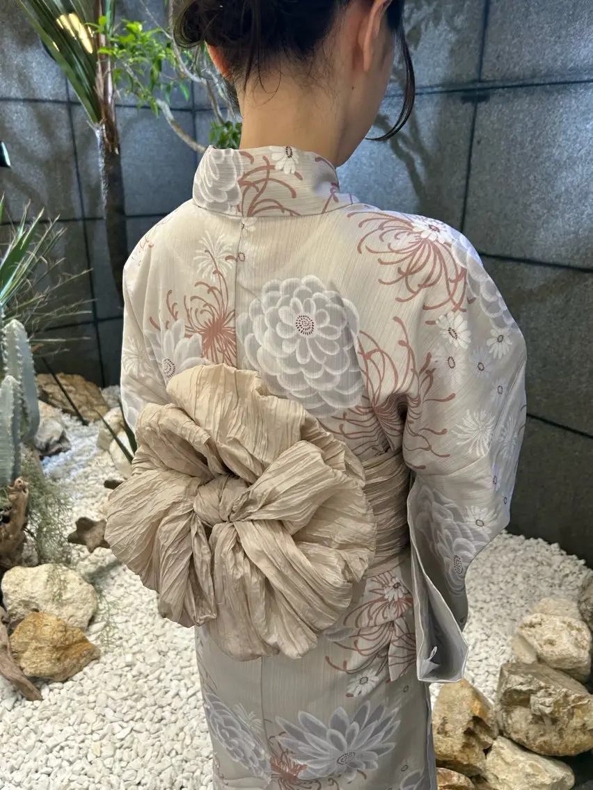 浴衣着付け👘🎆の写真
