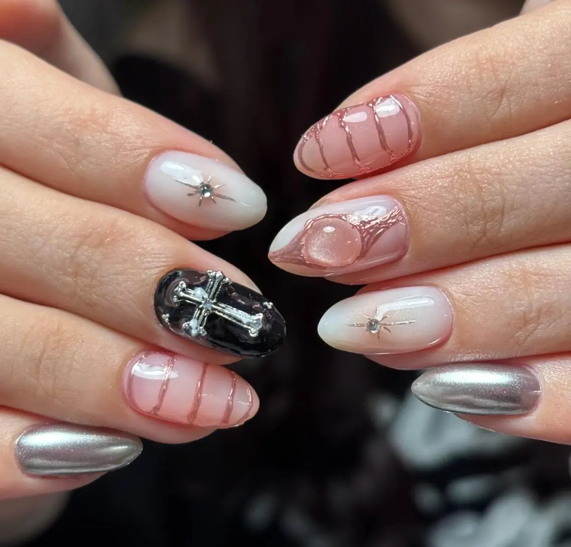 ネイル ハンドネイル ハンドケア 🍑 momo_nailのネイルデザイン