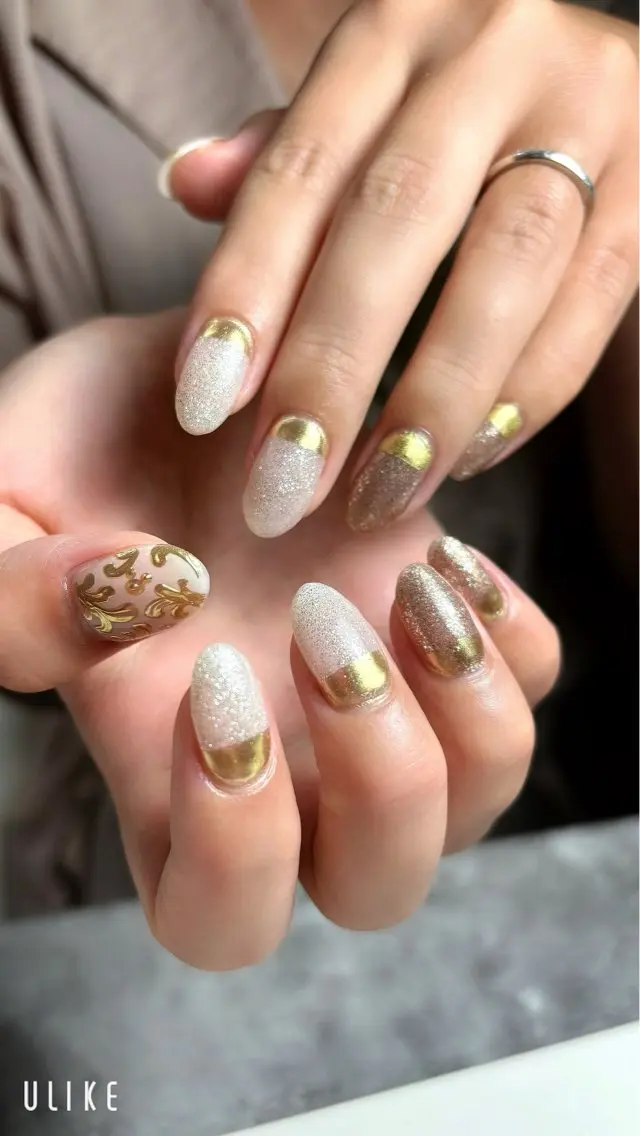 ネイル ハンドネイル Qmu nail まりなのネイルデザイン
