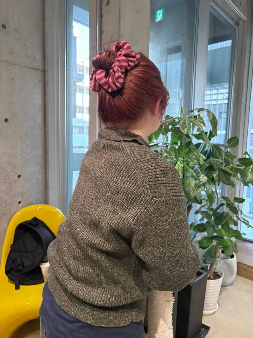 ミディアム 薄暮 マツイ レンのヘアスタイル